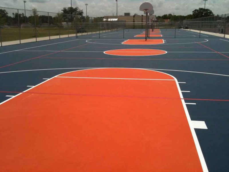 Basketball court
