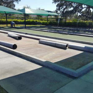Our Bocce Ball Construction