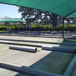 Our Bocce Ball Construction