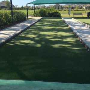 Our Bocce Ball Construction