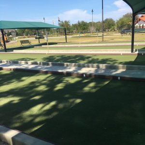 Our Bocce Ball Construction